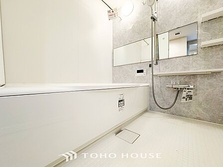 快適な使い心地とゆとりある空間が1日の疲れを解きほぐすバスルーム。
