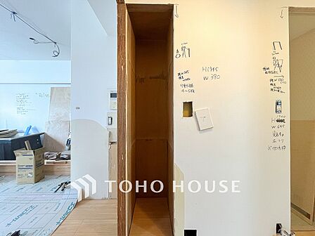 暮らし心地を大きく左右する収納を適材適所に配置。