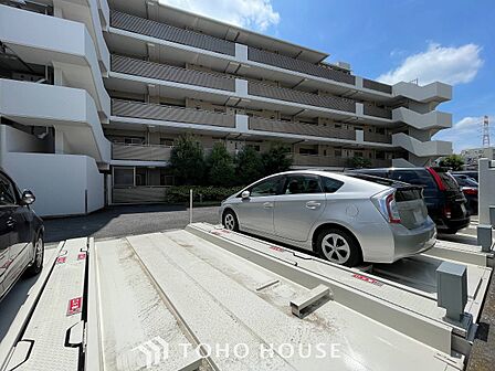 敷地内駐車スペース。日々の暮らしのをスムーズに。