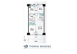 エンゼルハイム大森第7 3LDKの間取図画像