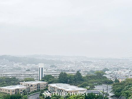 開放的で気持ちの良い眺望と青い空を満喫できます。