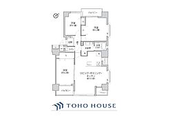 日吉ロイヤルマンション 3LDKの間取図画像