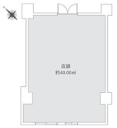 赤坂キャステールの間取図画像