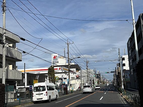 前面道路