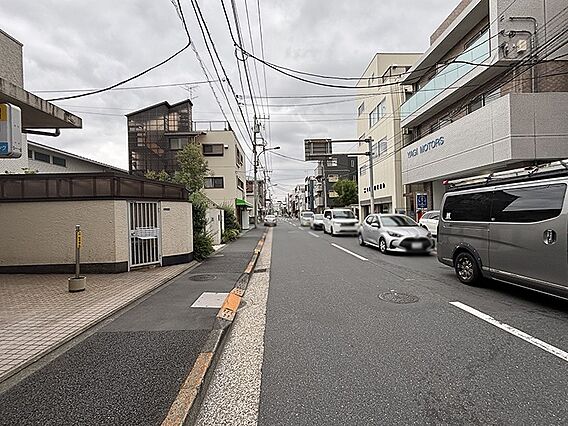 前面道路