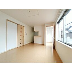 グレイスヴィラ川中島　Ｂ棟 1階ワンルームのリビング/ダイニング