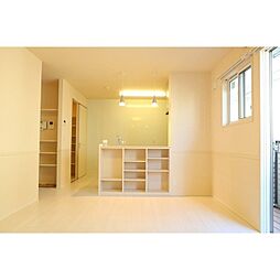 パルテール三本柳 1階1LDKのリビング/ダイニング