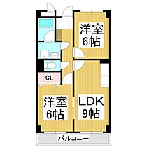 リンピアハピネス  ｜ 長野県長野市丹波島3丁目（賃貸マンション2LDK・2階・48.60㎡） その2