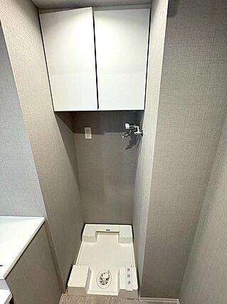 洗濯機置き場は...
