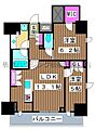 ラティエラ板橋7階24.5万円