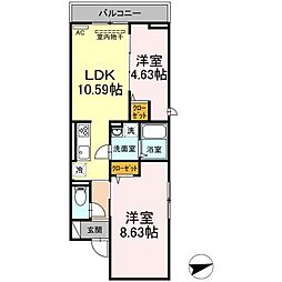 セジュール西台４ 3階/301