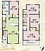 間取り：【A号棟】2LDK＋2S