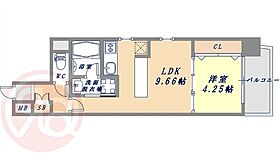 大阪府大阪市西区江戸堀3丁目（賃貸マンション1LDK・15階・34.78㎡） その2