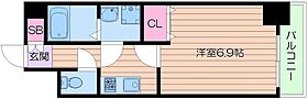 大阪府大阪市西区本田2丁目（賃貸マンション1K・2階・23.40㎡） その2