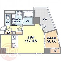 灯  ｜ 大阪府大阪市西区川口1丁目（賃貸マンション1LDK・2階・36.59㎡） その2