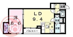 エスポワール立葉  ｜ 大阪府大阪市浪速区立葉2丁目（賃貸アパート1LDK・1階・42.55㎡） その2