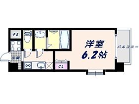 大阪府大阪市浪速区塩草3丁目（賃貸マンション1K・4階・22.42㎡） その2