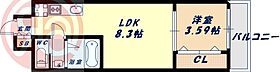 Ｍonotone弁天町  ｜ 大阪府大阪市港区磯路3丁目（賃貸マンション1LDK・6階・28.43㎡） その2