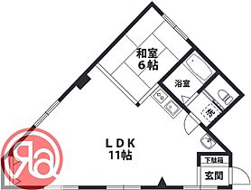 ホープアベニュー野田  ｜ 大阪府大阪市福島区吉野1丁目（賃貸マンション1LDK・2階・45.00㎡） その2