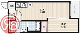 H-maison大正IV  ｜ 大阪府大阪市大正区泉尾1丁目（賃貸マンション1LDK・2階・28.48㎡） その2