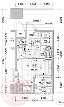 大阪府大阪市浪速区幸町1丁目（賃貸マンション1K・10階・22.73㎡） その2