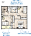 その他：プラン例：2階平面図