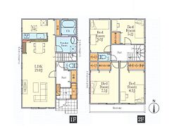 海老名市国分北2丁目　新築戸建　全3棟　1号棟