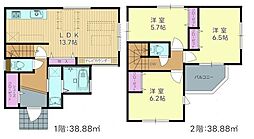 海老名市大谷北2丁目2期　新築分譲住宅　No3