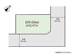 座間市相模が丘3丁目　建築条件なし売地