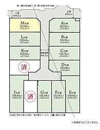 座間市東原3丁目2期　建築条件なし売地　M区画
