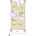 シティタワー長町新都心16階16.2万円