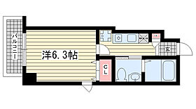 ラディウス森南  ｜ 兵庫県神戸市東灘区森南町2丁目（賃貸マンション1K・5階・19.71㎡） その2