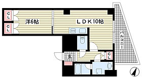 兵庫県神戸市中央区花隈町（賃貸マンション1LDK・6階・37.74㎡） その2