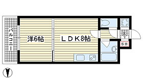 富士産業ビル  ｜ 兵庫県神戸市中央区中山手通1丁目（賃貸マンション1LDK・6階・28.19㎡） その2