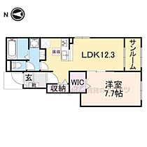 トラスト　メゾン 101 ｜ 滋賀県東近江市御園町（賃貸アパート1LDK・1階・50.14㎡） その2