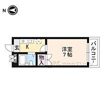 滋賀県大津市平津２丁目（賃貸マンション1K・3階・20.75㎡） その2