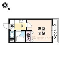 滋賀県草津市渋川２丁目（賃貸マンション1K・3階・22.68㎡） その2