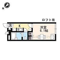 滋賀県彦根市戸賀町（賃貸アパート1K・2階・19.87㎡） その2