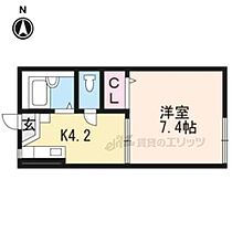 滋賀県東近江市八日市清水２丁目（賃貸アパート1K・2階・24.70㎡） その2