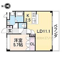 滋賀県長浜市下坂浜町（賃貸マンション1LDK・1階・45.36㎡） その2