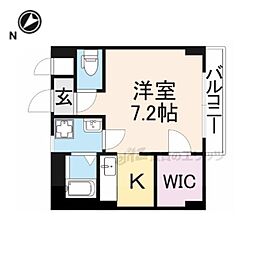 JR東海道・山陽本線 南彦根駅 徒歩19分の賃貸アパート 1階1Kの間取り
