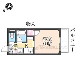 間取図画像 1K