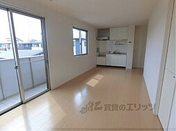 JR東海道・山陽本線 近江八幡駅 徒歩18分の賃貸アパート 2階2LDKのリビング/ダイニング