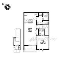 (仮称)甲西駅前新築アパート 1LDKの間取図画像