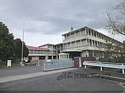 野洲北中学校まで2100メートル