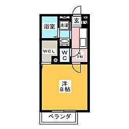 間取図画像 1K