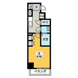 間取図画像 1K