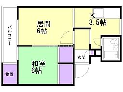 澄川グリーンハイツ 3階/303