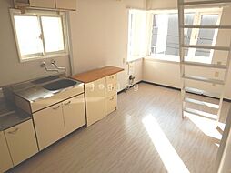 サンハイツ平岸 202 2階ワンルームのリビング/ダイニング