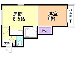 プルーデンス西岡 4階